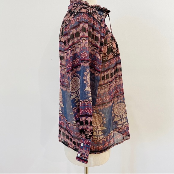 NWOT RD Koko beautiful boho top - Picture 5 of 8